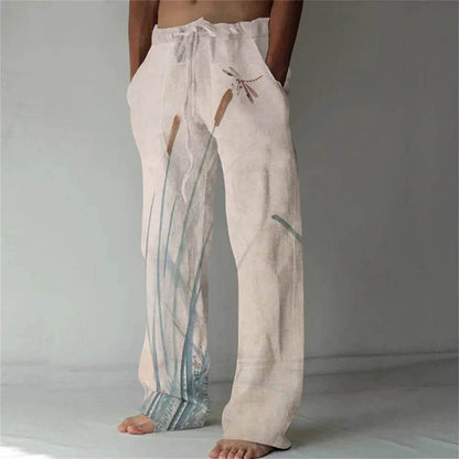 Buy Center Men's Loose Casual Sports Pants - 3D Lizard Pattern - Buy Center UK