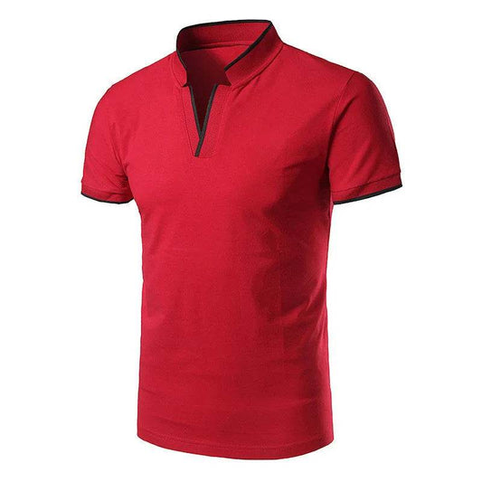 Buy Center Stylish Men's Polo Shirt - Casual Lapel Short Sleeves - Buy Center UK