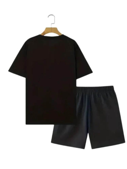 2024 Men's Short Sleeve Shorts 2-Piece Set - Casual Summer Style - Buy Center UK