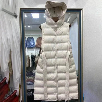 Buy Center Women’s Slim Fit Down Vest - 90% White Duck Down Jacket - Buy Center UK