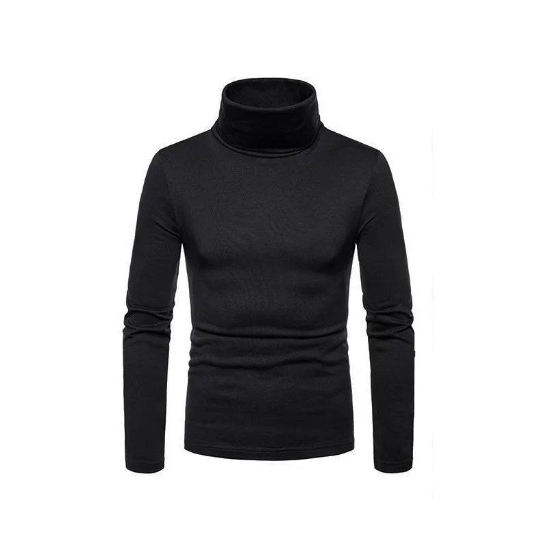 Buy Center Men's Casual Slim Fit Turtleneck Pullover - Autumn Fashion - Buy Center UK