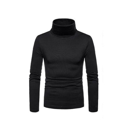 Buy Center Men's Casual Slim Fit Turtleneck Pullover - Autumn Fashion - Buy Center UK