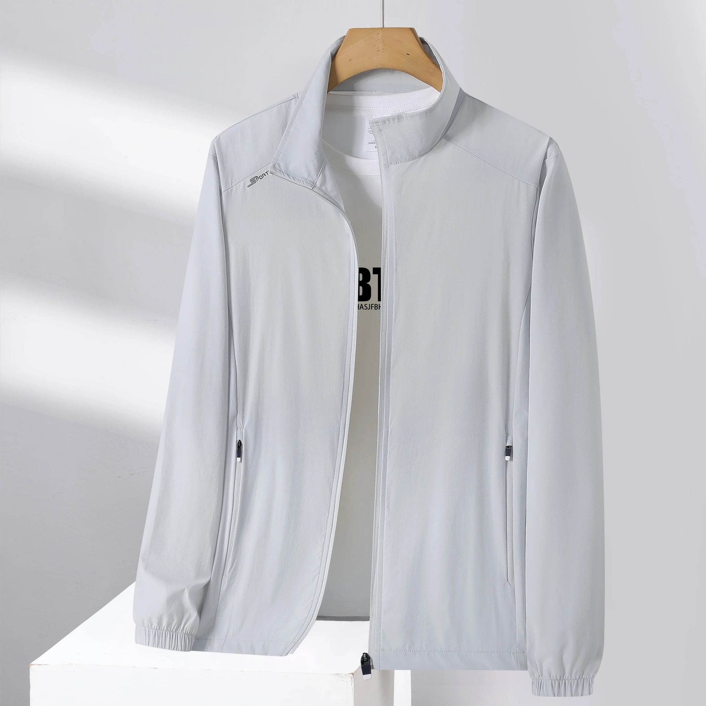 Summer Men's UV Protection Jacket - Breathable Quick-Dry Fabric - Buy Center UK