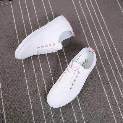 Buy Center Women’s White Casual Canvas Shoes - Breathable & Stylish - Buy Center UK