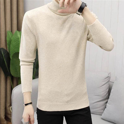 Buy Center Winter High Neck Sweater for Men - Slim Fit Turtleneck - Buy Center UK