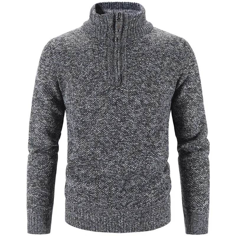 Buy Center Men’s Turtleneck Sweater - Fleece Pullover for Winter - Buy Center UK