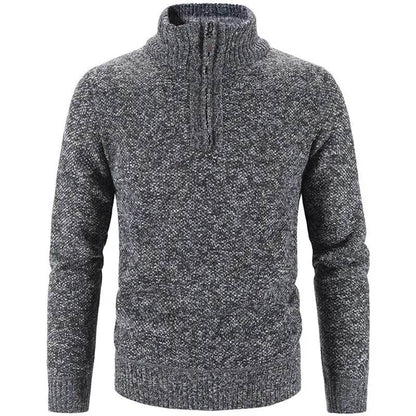 Buy Center Men’s Turtleneck Sweater - Fleece Pullover for Winter - Buy Center UK