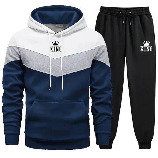 Buy Center Men's Tracksuit - Stylish Hoodie & Pants Set for All Seasons - Buy Center UK