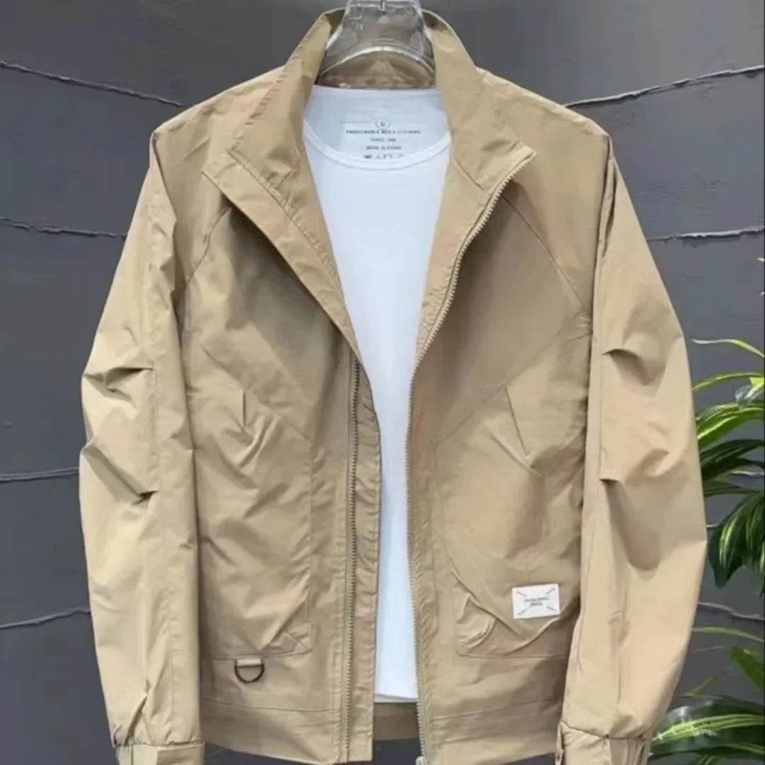 Buy Center Men's Casual Sports Jacket - Breathable, Stand Collar Style - Buy Center UK
