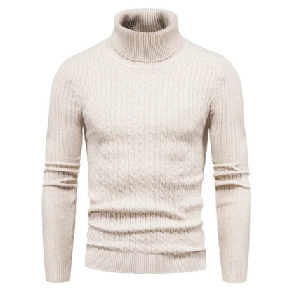 Buy Center Slim-Fit Turtleneck Pullover - Warm Autumn Winter Sweater - Buy Center UK