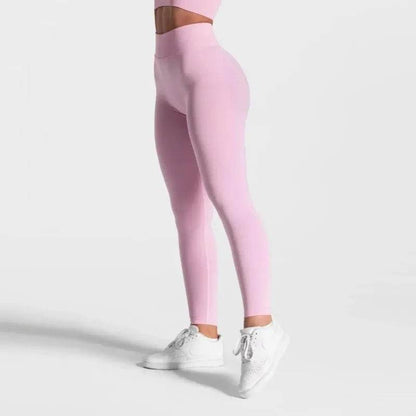 2025 TEVEO Women's Seamless Yoga Leggings - High Stretch Fitness Pants - Buy Center UK