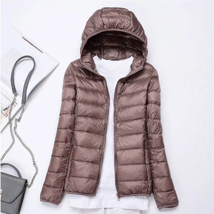 2024 Women’s Packable Puffer Jacket - Ultra Lightweight & Stylish - Buy Center UK