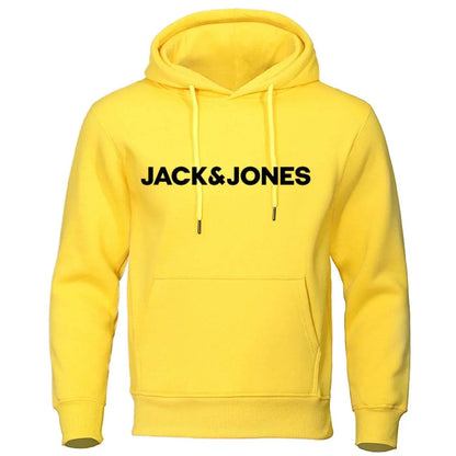 Jack Jones Men's Hooded Sweatshirt - Trendy Casual Sportswear - Buy Center UK