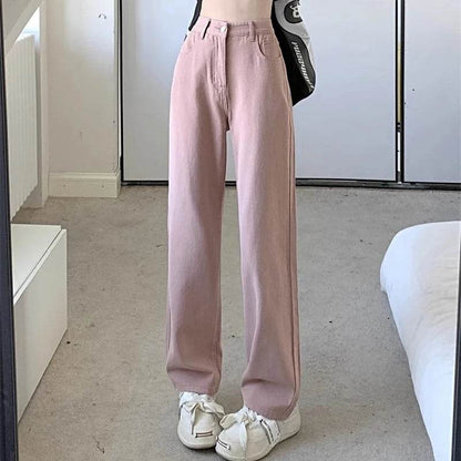 Buy Center Vintage Wide Leg Jeans - High Waist Fashion Trousers - Buy Center UK