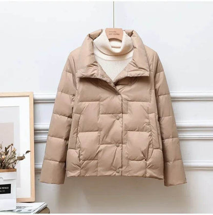 2024 Women's Down Jacket - Lightweight Puffer Coat for Winter Style - Buy Center UK
