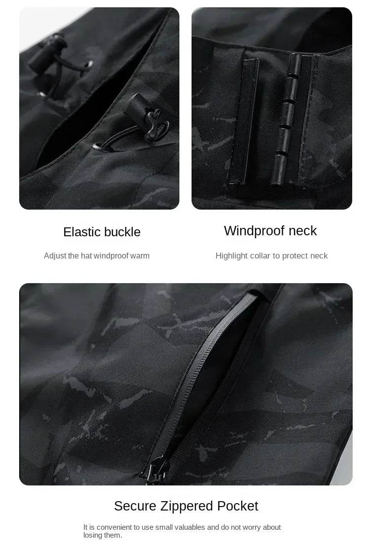 2024 Autumn Men's Waterproof Jacket - Korean Fashion Outdoor Coat - Buy Center UK