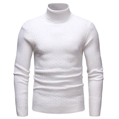 Buy Center Men's Winter Turtleneck Sweater - Large Size Casual Knitwear - Buy Center UK