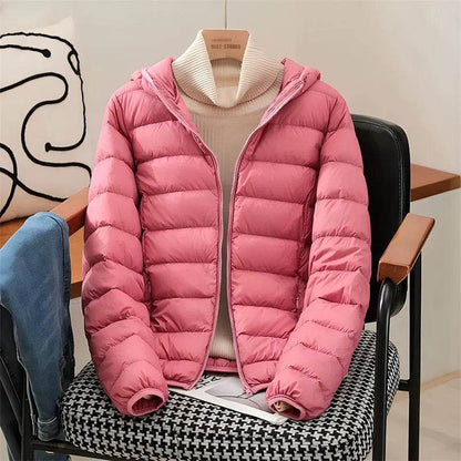 2024 Women’s Packable Puffer Jacket - Ultra Lightweight & Stylish - Buy Center UK