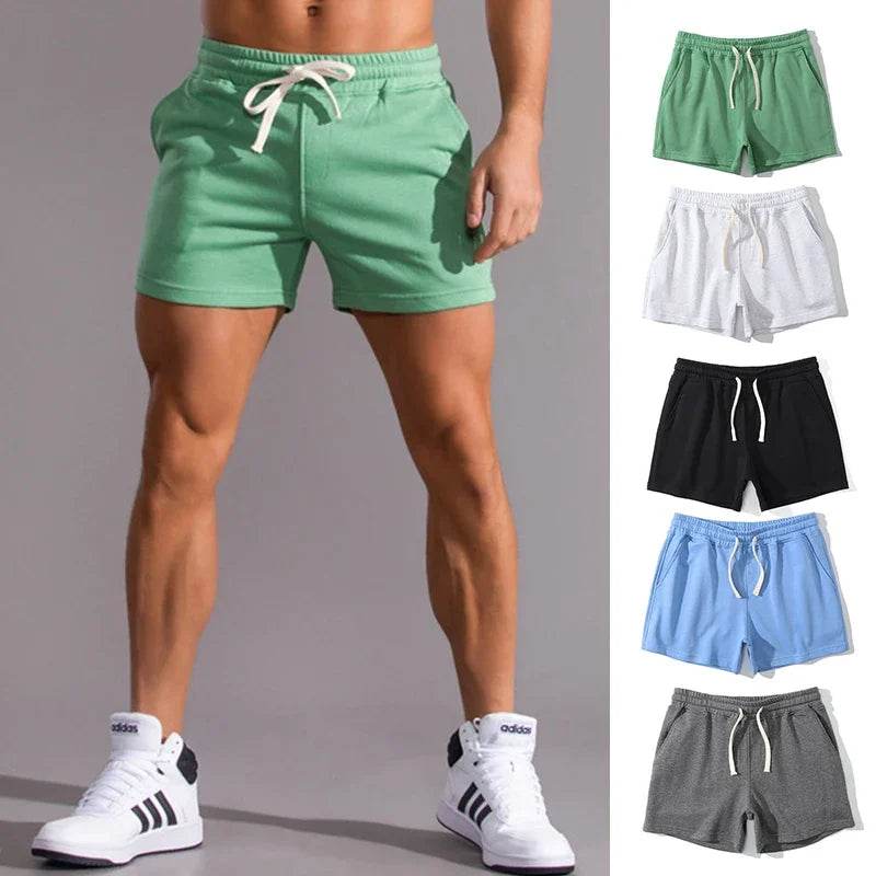 Summer Casual Men's Shorts - 100% Cotton, Breathable & Comfortable - Buy Center UK