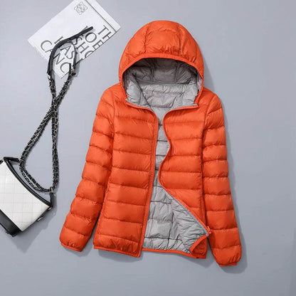 Buy Center Ultra Light Down Jacket - Stylish Hooded Winter Coat - Buy Center UK