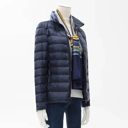 Buy Center Women's Spring Puffer Coat - Ultra Light Duck Down - Buy Center UK