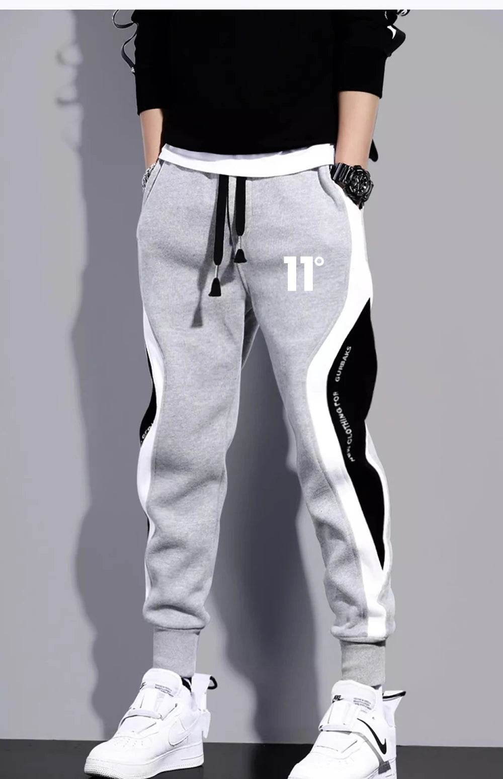 Fashionable 11 Print Men's Patchwork Sweatpants - Comfortable Jogging Pants - Buy Center UK