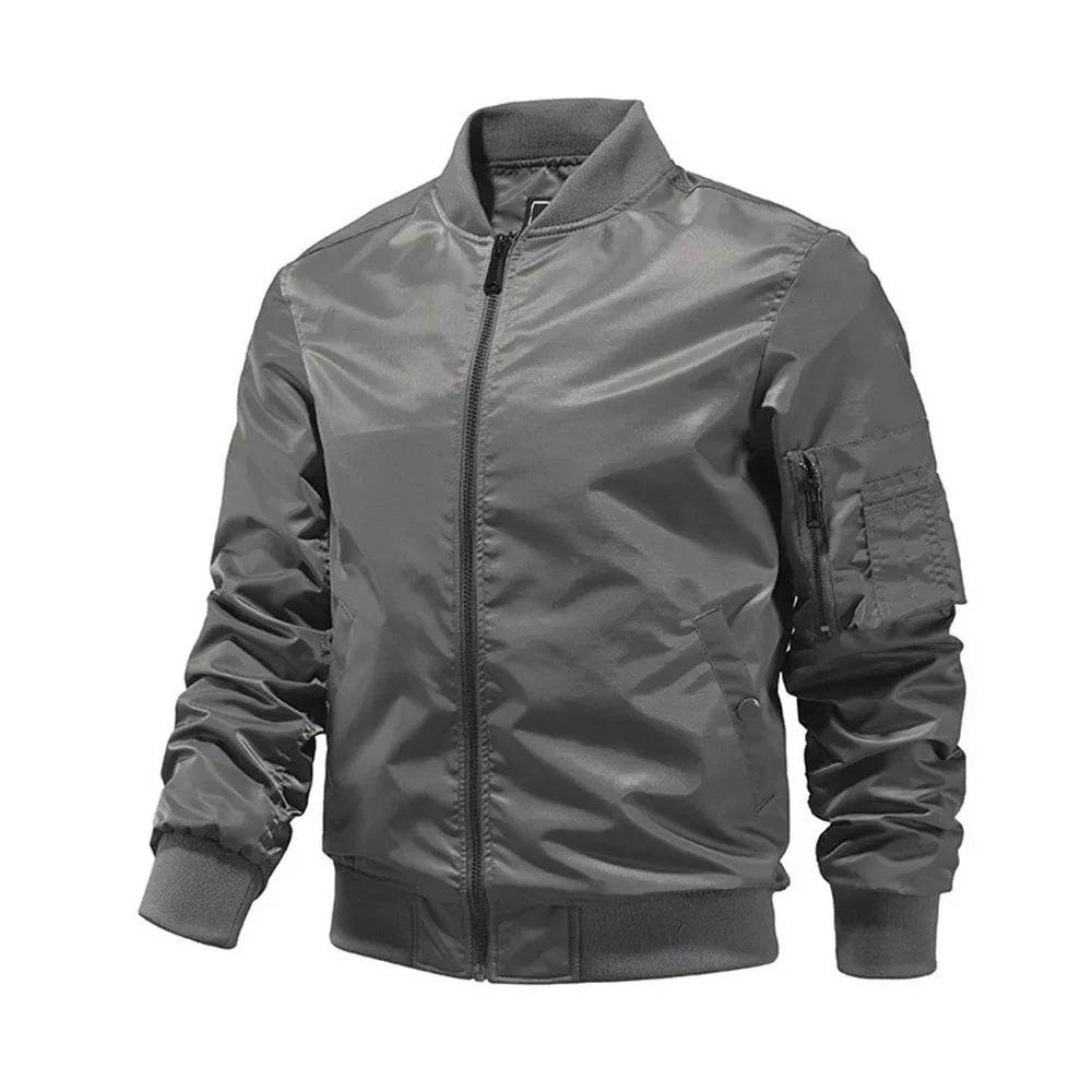 Buy Center Men's Lightweight Camouflage Bomber Jacket for Spring & Fall - Buy Center UK
