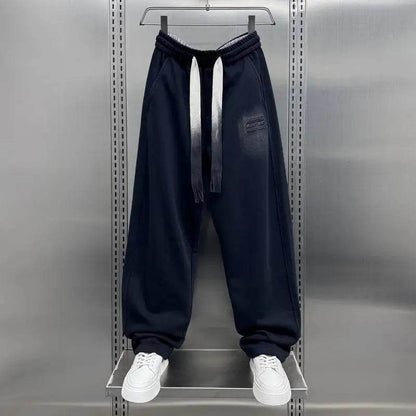 Buy Center Black Casual Straight Pants - Luxury Jogger Sweatpants - Buy Center UK
