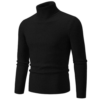 Buy Center Men's High Neck Sweater - Warm, Stylish Turtleneck Pullover - Buy Center UK