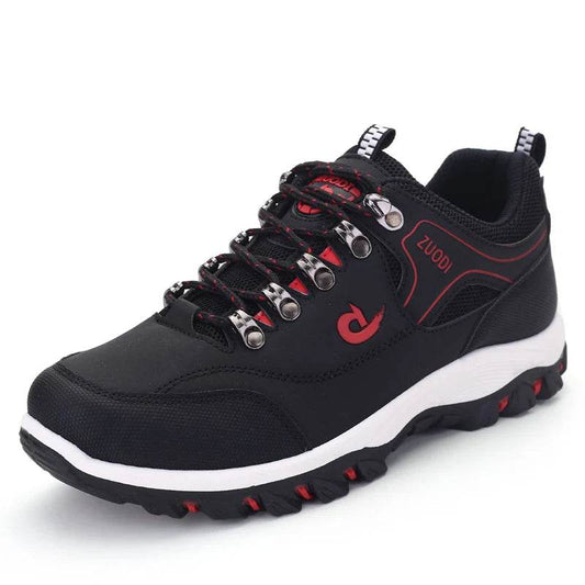 Buy Center Leather Casual Sneakers - Lightweight for All-Day Comfort - Buy Center UK
