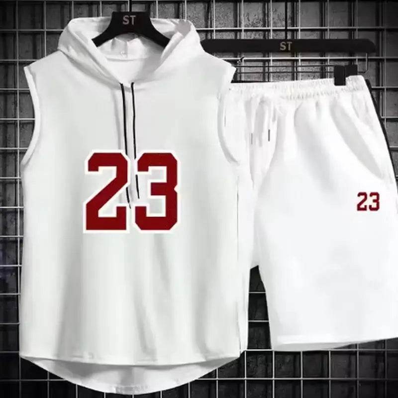 Buy Center Men's Summer Two Piece Set - Casual T-Shirt & Shorts - Buy Center UK