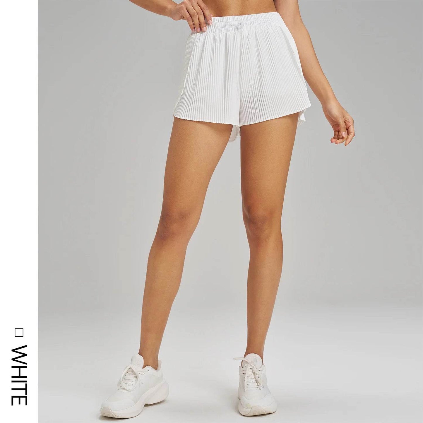 Buy Center Women's Yoga Shorts - Pleated Skirt, Quick Dry Design - Buy Center UK