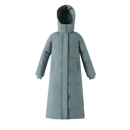 Buy Center Hooded Feather Coat - 2023 Long Women's Down Jacket - Buy Center UK