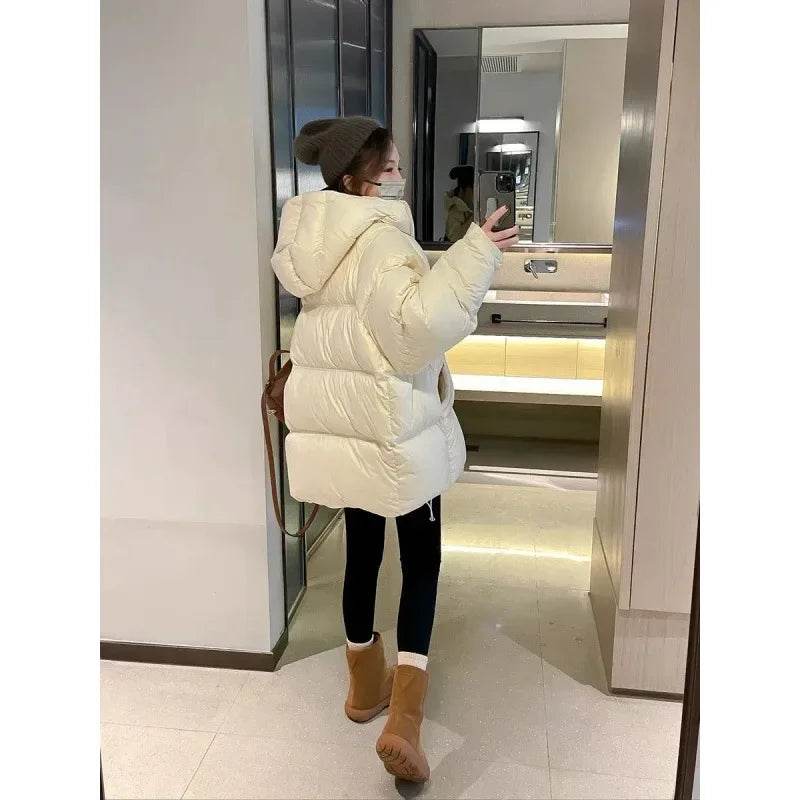 Buy Center Women's Double Zip Down Coat - 90% Goose Down Warmth - Buy Center UK