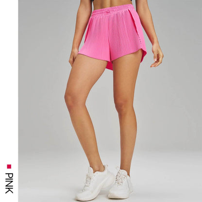 Buy Center Women's Yoga Shorts - Pleated Skirt, Quick Dry Design - Buy Center UK