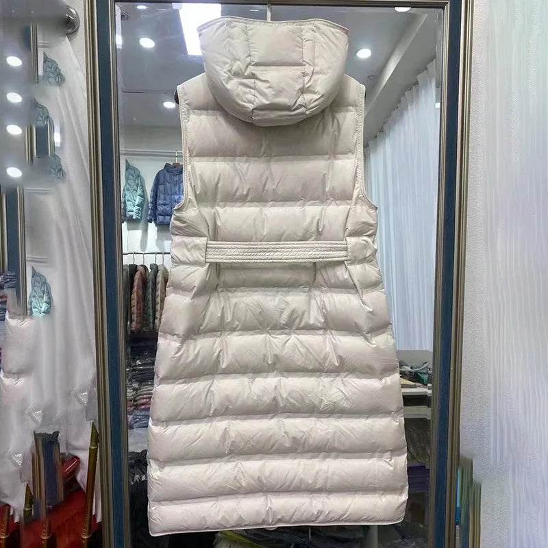 Buy Center Women’s Slim Fit Down Vest - 90% White Duck Down Jacket - Buy Center UK
