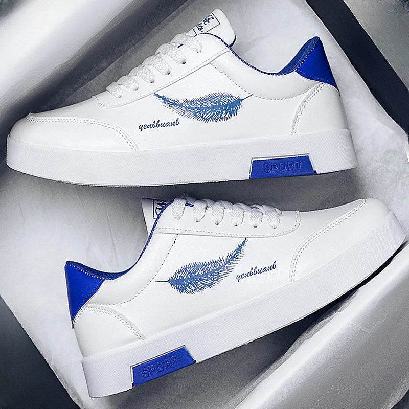 Buy Center Men's Small White Canvas Shoes - Breathable Casual Style - Buy Center UK