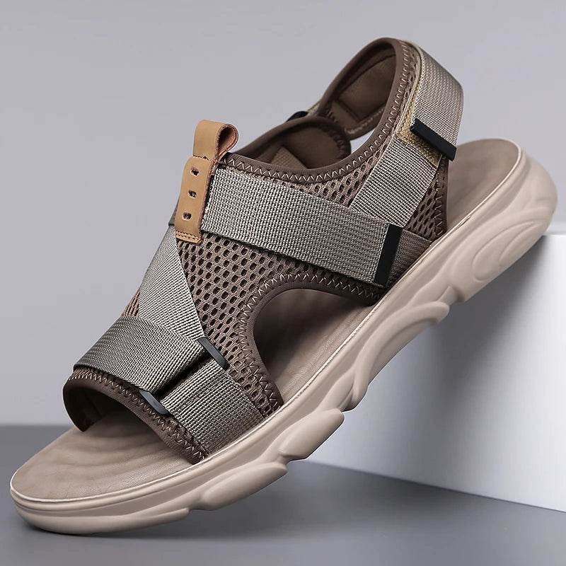 YRZL Comfortable Non-Slip Sandals for Men - Casual Beach Wear - Buy Center UK