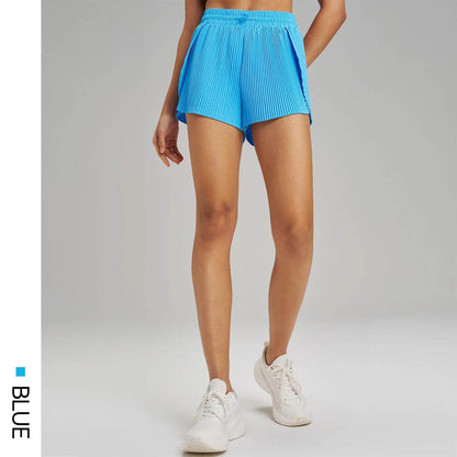 Buy Center Women's Yoga Shorts - Pleated Skirt, Quick Dry Design - Buy Center UK