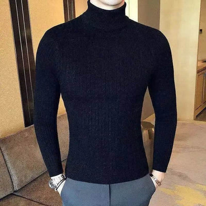 Buy Center Casual Vintage Wool Turtleneck Sweater - Oversize Fit 2024 - Buy Center UK