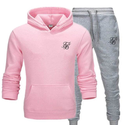 Sik Silk Men’s Tracksuit - Stylish Sweatshirt & Sweatpants Set - Buy Center UK