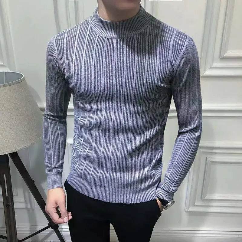 Buy Center Casual Vintage Wool Turtleneck Sweater - Oversize Fit 2024 - Buy Center UK