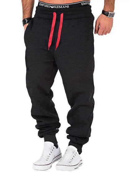 Buy Center Men's & Women's Casual Sports Pants - Elastic Belt, Loose Fit - Buy Center UK
