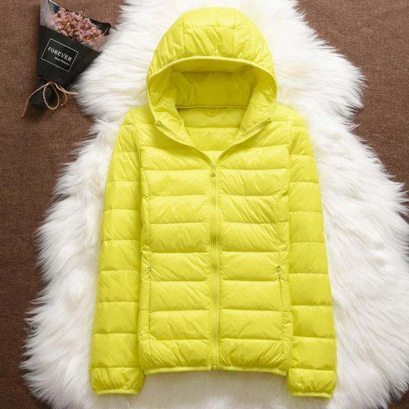 Buy Center Women's Ultralight Winter Coat - Waterproof Duck Down Jacket - Buy Center UK