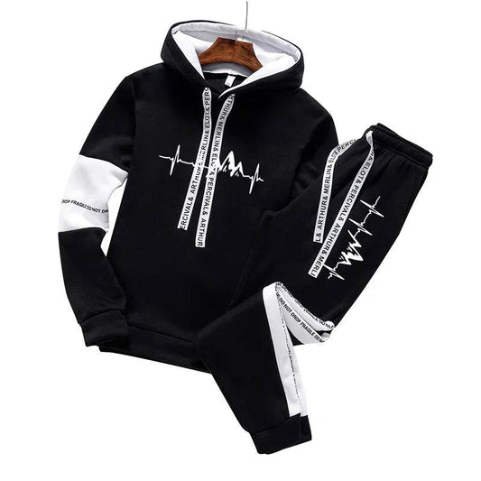 Buy Center 2024 Mens Tracksuit - Casual Hooded Sweatshirt & Pants - Buy Center UK