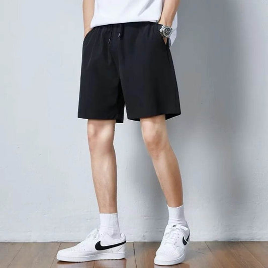 Buy Center Men's Lightweight Summer Shorts - Casual Solid Color Design - Buy Center UK