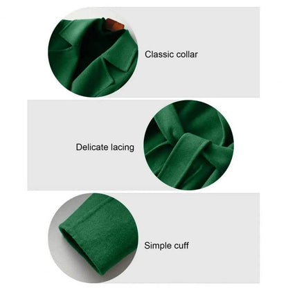 Buy Center Women’s Woolen Coat - Elegant Mid-Calf Winter Overcoat - Buy Center UK