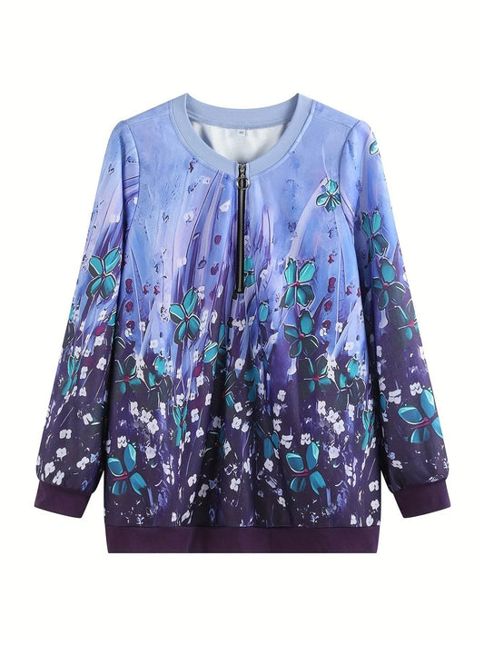 Buy Center Women's Plus Size Crew Neck Sweater - Soft & Breathable - Buy Center UK