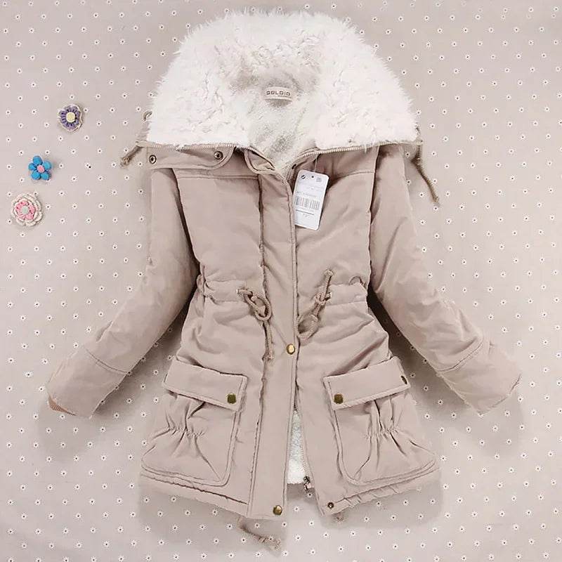 Buy Center Women’s Winter Down Jacket - Slim Fit & Hooded Style - Buy Center UK