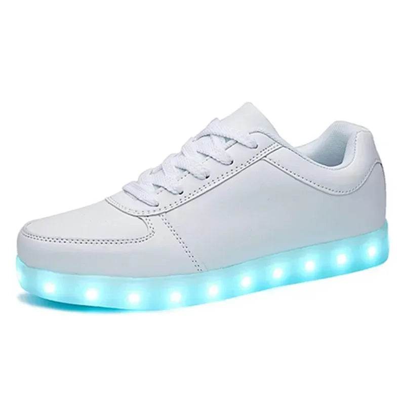 Maogu Luminous Sneakers - USB Rechargeable LED Light-Up Shoes - Buy Center UK